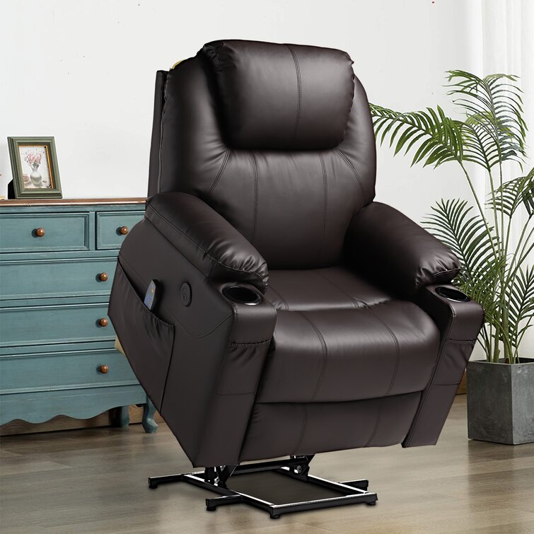 Latitude Run® Power Lift Assist Recliner With Massageusb And Reviews Wayfairca 6847